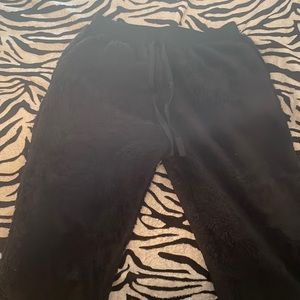 Black sweat pants
